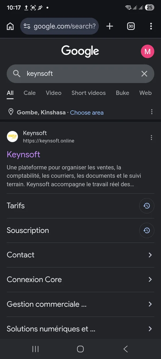 Téléchargement Android